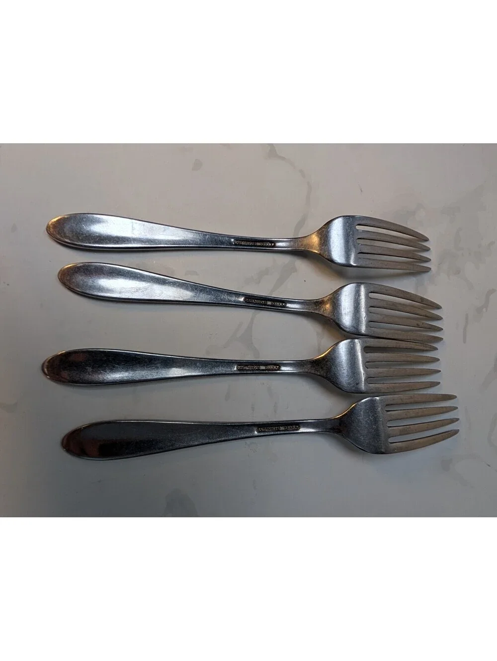 ARNBE AB2 Stainless Steel Flatware 18 Pc Replacement Lot Forks Spoons Knives